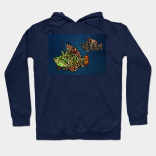 Steampunk Fish #5 Hoodie